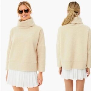 Tuckernuck Pullover Womens S Rollins Funnel Neck Teddy Fleece Sherpa Minimalist